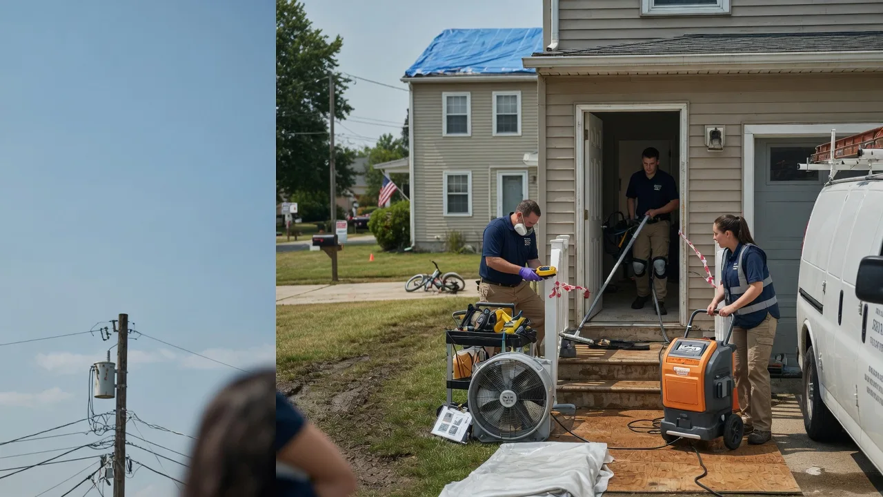 Water Damage Repair in Lisle, IL near me